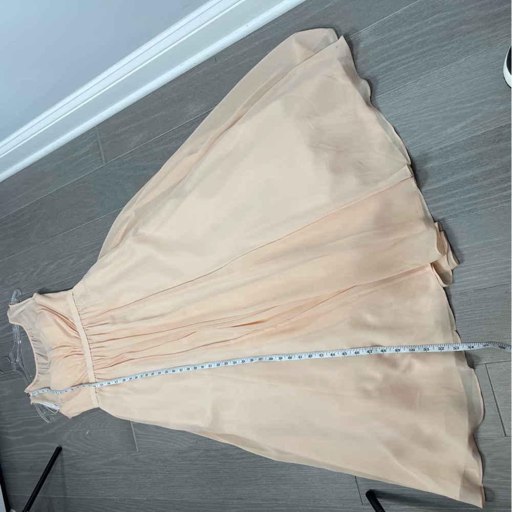 JENNY YOO BRIDESMAID MAXI DRESS VIVIENNE LONG CHIFFON GOWN Wedding Prom 4 - Picture 10 of 16